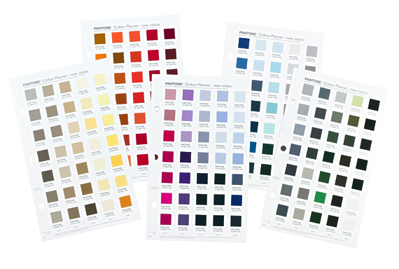 パントン・ファッション+ホーム・コットンプランナー/新色パッケージ　PANTONE FASHION + HOME cotton planner – new colors