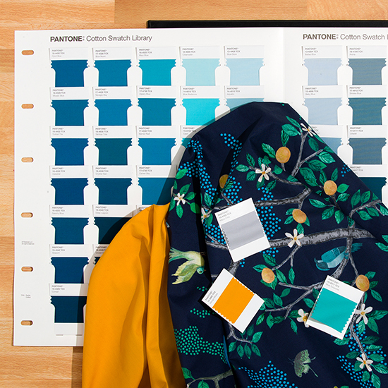 パントン・ファッション、ホーム + インテリア・コットン・スワッチライブラリ　PANTONE Fashion, Home + Interiors Cotton Swatch Library