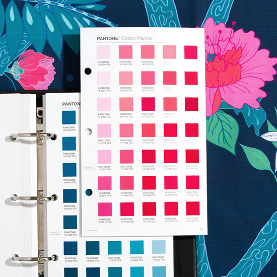 パントン・ファッション、ホーム + インテリア・コットン・プランナー　PANTONE Fashion, Home + Interiors Cotton Planner