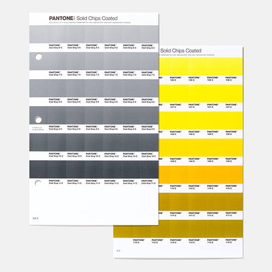 Pantone Solid CHIPS Uncoatedパントン色見本差し替え